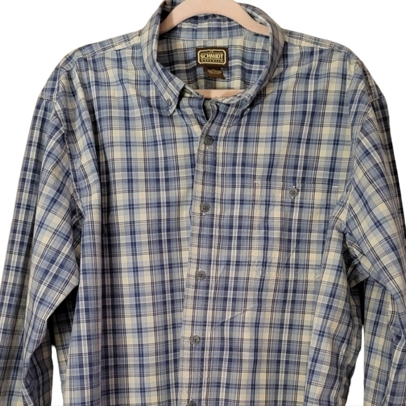 C.E. SCHMIDT COTTON BUTTON DOWN - Picture 3 of 7